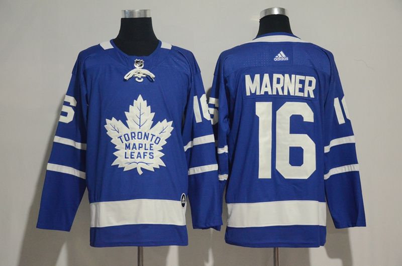 Men 2017 NHL Men Toronto Maple Leafs #16 Marner blue  Adidas Jerseys->youth nfl jersey->Youth Jersey